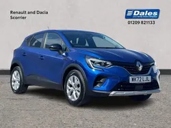 Id metallic iron blue Used 2022 Renault Captur Iconic SUV | £13,500 (Fair price)