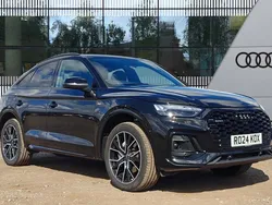 Black Used 2024 Audi Q5 Sportback Black Edition SUV | £48,490 (A bit pricey)