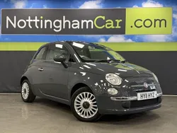 Grey Used 2011 Fiat 500 Lounge Hatchback | £2,995 (Fair price)