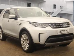 Silver Used 2017 Land Rover Discovery 5 HSE Luxury SUV | £21,500 (Fair price)