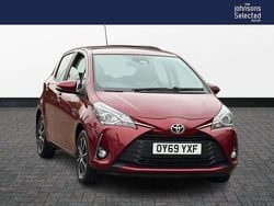 Red Used 2019 Toyota Yaris Hatchback | £10,995 (Fair price)