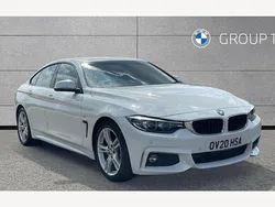 White Used 2020 BMW 420 M Sport Coupe | £16,495 (Fair price)