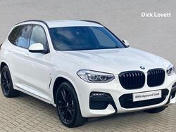 White Used 2020 BMW X3 M Sport SUV | £24,222 (Good price)