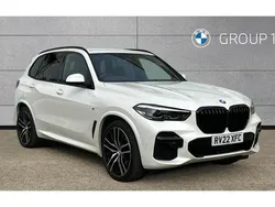 White Used 2022 BMW X5 M Sport SUV | £45,995 (Super price)