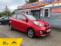 Red Used 2013 Kia Picanto 2 Hatchback | £3,495 (Fair price)