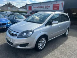 Silver Used 2013 Vauxhall Zafira Design Edition MPV | £2,995 (Fair price)