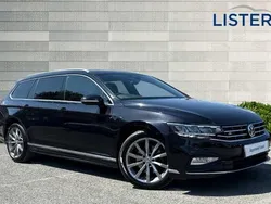 Deep black Used 2020 VW Passat R-line Estate | £23,290 (Expensive)