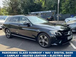 Black Used 2019 Mercedes C200 Premium Plus Estate | £17,495 (Fair price)