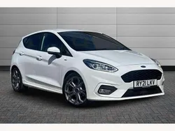 White Used 2021 Ford Fiesta ST-Line Hatchback | £9,795 (Good price)