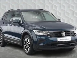 Blue Used 2022 VW Tiguan Active SUV | £21,360 (Fair price)