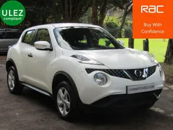 White Used 2017 Nissan Juke Visia SUV | £3,495 (Fair price)