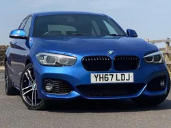 Estoril blue Used 2017 BMW 118 M Sport Hatchback | £14,990 (Fair price)