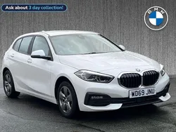 White Used 2020 BMW 118 Comfort Edition Hatchback | £13,999 (Super price)