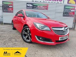 Red Used 2014 Vauxhall Insignia Edition Hatchback | £2,990 (Fair price)
