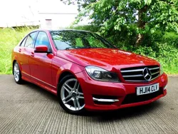Red Used 2014 Mercedes C250 Sport Edition Sedan | £6,995 (Super price)