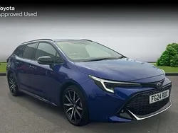 Juniper blue Used 2024 Toyota Corolla Sport Estate | £24,255 (Fair price)