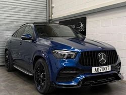 Blue Used 2021 Mercedes GLE350 AMG line Coupe | £44,989 (Fair price)