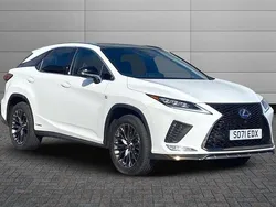 F sport white Used 2021 Lexus RX450h Sport Line SUV | £37,869
