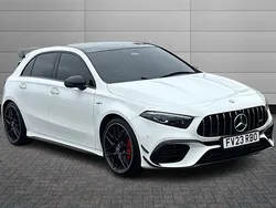 White Used 2023 Mercedes A45 AMG Hatchback | £43,987 (Good price)