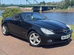Black Used 2008 Mercedes SLK200 Cabriolet | £5,499 (Fair price)