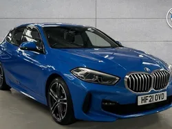 Blue Used 2021 BMW 118 M Sport Hatchback | £18,592 (Fair price)