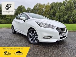 White Used 2018 Nissan Micra Acenta Hatchback | £7,990 (Fair price)