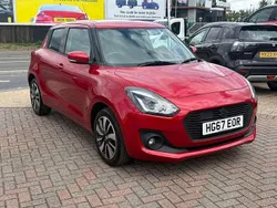 Red Used 2017 Suzuki Swift SZ5 Hatchback | £7,300 (A bit pricey)