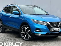 Blue Used 2017 Nissan Qashqai S SUV | £13,651 (Fair price)