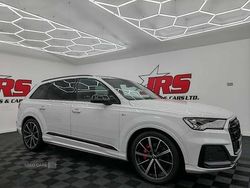 White Used 2020 Audi Q7 Black Edition SUV | £32,950 (Fair price)