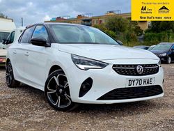 White Used 2020 Vauxhall Corsa Elite Hatchback | £11,688 (Fair price)