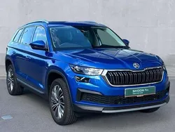 Race blue metallic Used 2024 Skoda Kodiaq SE L Executive SUV | £29,950 (Fair price)