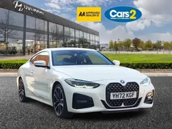 White Used 2022 BMW 420 M Sport Coupe | £30,990 (Good price)