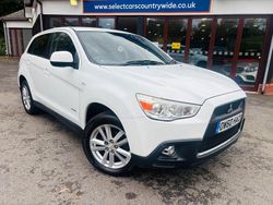 White Used 2010 Mitsubishi ASX SUV | £3,995