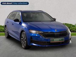 Blue New 2025 Skoda Octavia SportLine Estate | £29,169 (A bit pricey)