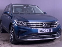 Blue Used 2022 VW Tiguan Elegance SUV | £21,499 (Good price)