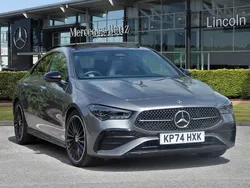 Grey Used 2024 Mercedes CLA180 AMG Line Premium Plus Sedan | £31,399 (Expensive)