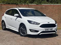 White Used 2017 Ford Focus ST-Line Hatchback | £6,850 (Good price)