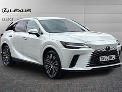 White Used 2023 Lexus RX350h SUV | £45,500