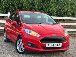 Red Used 2014 Ford Fiesta Zetec Hatchback | £4,750 (Fair price)