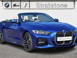 Blue Used 2022 BMW 420 M Sport Cabriolet | £31,495 (A bit pricey)