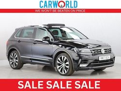 Black Used 2017 VW Tiguan R-line SUV | £15,400 (Good price)