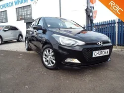 Black Used 2017 Hyundai i20 SE Hatchback | £5,595 (Fair price)