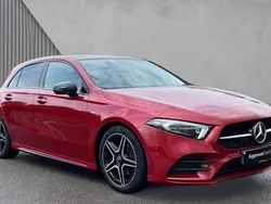 Red Used 2021 Mercedes A180 AMG Line Premium Plus Hatchback | £22,500 (Expensive)