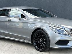 Silver Used 2015 Mercedes CLS220 AMG line Estate | £10,395 (Fair price)