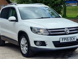 White Used 2015 VW Tiguan Match SUV | £5,950 (Fair price)