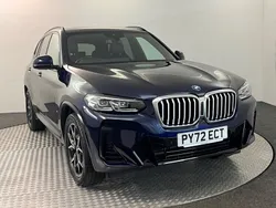 Blue Used 2022 BMW X3 M Sport SUV | £37,250 (Fair price)