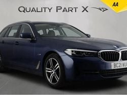 Blue Used 2021 BMW 530e Estate | £16,699 (Good price)