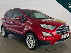 Red Used 2021 Ford Ecosport Titanium SUV | £10,679 (Fair price)