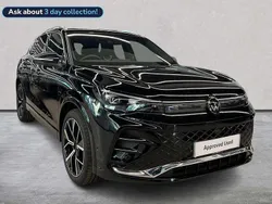 Black Used 2025 VW Tiguan R-line SUV | £36,278 (A bit pricey)