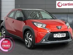 Red Used 2023 Toyota Aygo Hatchback | £13,459 (Fair price)